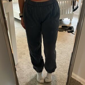 navy blue brandy melville/john galt sweatpants